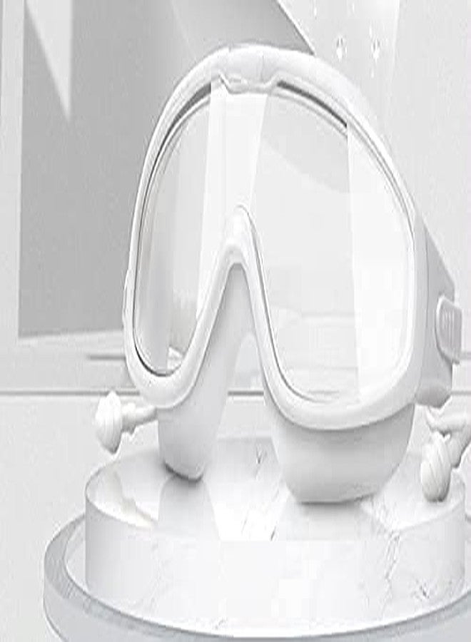 Ostin نظارات سباحة احترافية من أوستين، إطار كبير، مقاومة للماء والضباب، عالية الدقة، مناسبة للبالغين من الرجال والنساء (زجاج شفاف). - Image 4