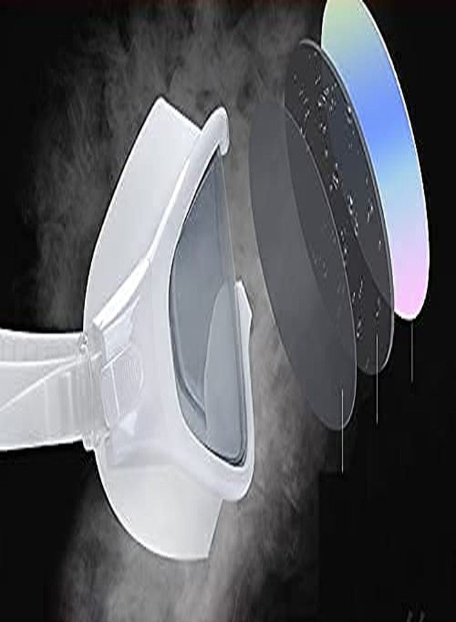 Ostin نظارات سباحة احترافية من أوستين، إطار كبير، مقاومة للماء والضباب، عالية الدقة، مناسبة للبالغين من الرجال والنساء (زجاج شفاف). - Image 3