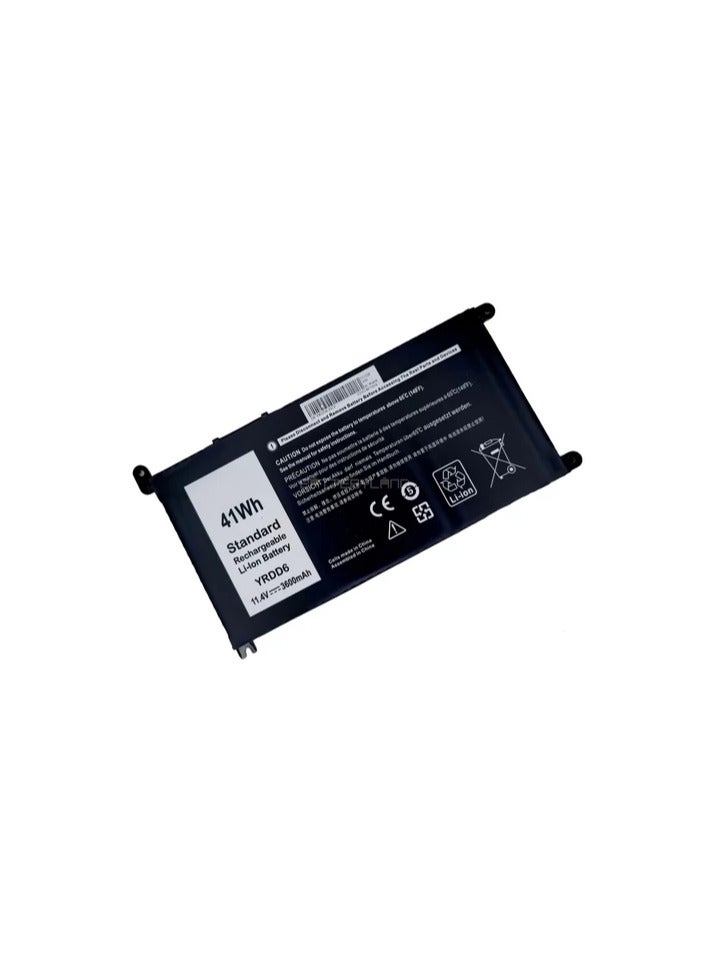 YRDD6 Battery for Inspiron 7586 5482 5485 5491 5591 3310 2-in-1 5593 5591 5480 3493 3582 3583 3584 3593 3793 5493 5585 5590 5594 5598 Vostro 3491 5481 5581 5490 5590 VM732 1VX1H - Image 1