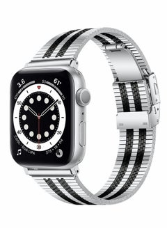KASTWAVE Metal Band Compatible with Apple Watch Series 8/7/6/5/4/SE 42mm 44mm 45mm  - Image 1