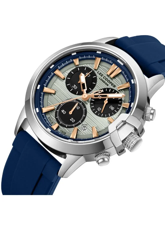 Lee Cooper  Men's Silicone Multi Function Watch LC08267.369 - 28 mm for Men | Best Price UAE