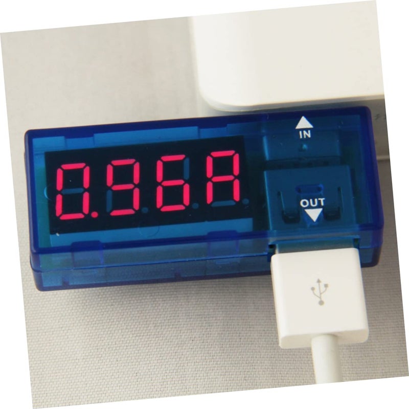 USB Voltage Tester with Blue Cover for PC Car Home Solar Panel Power Charger - Image 3