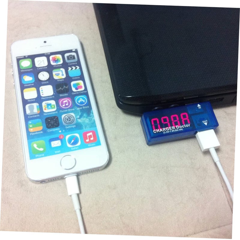 USB Voltage Tester with Blue Cover for PC Car Home Solar Panel Power Charger - Image 5
