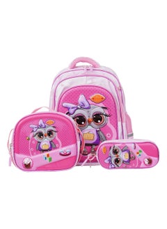 PARAJOHN Parajohn ABC Champs Character School Bag- PINK  - Image 1