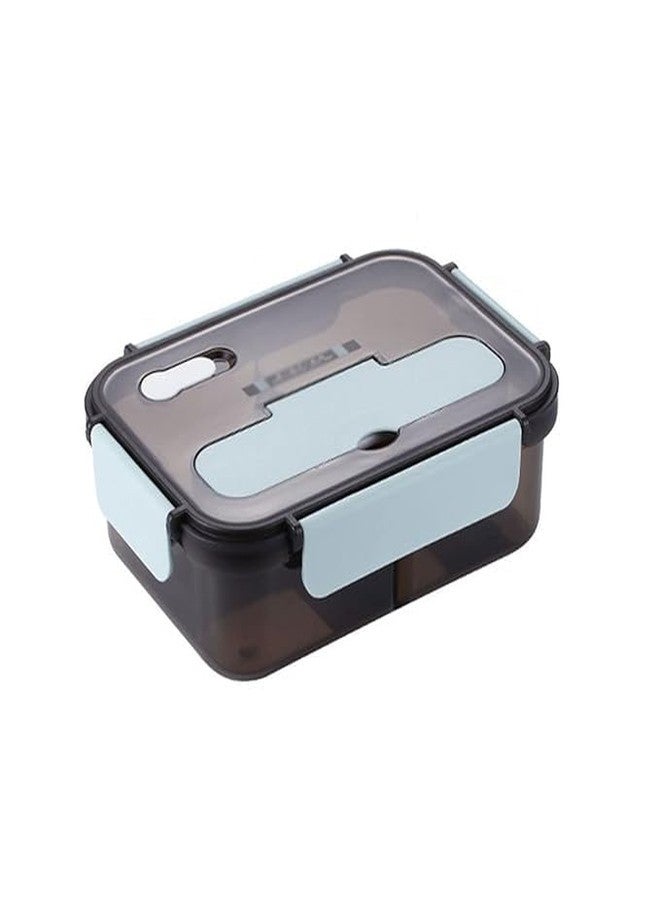 Caltero Lunch Box lunch box 3 compartment Travel Microwave Heated Food Container Bento Box Lunch Bag Refrigerated Insulation Bag (multicolor)-2024 - Image 1