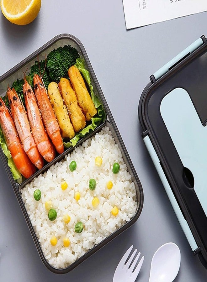 Caltero Lunch Box lunch box 3 compartment Travel Microwave Heated Food Container Bento Box Lunch Bag Refrigerated Insulation Bag (multicolor)-2024 - Image 5
