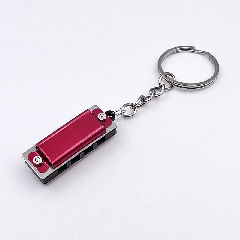 4-Hole 8-Tone Mini Necklace Harmonica for Kids - Beginner Musical Toy, Perfect Gift for Preschoolers