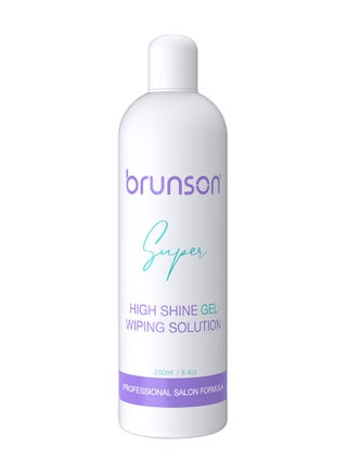 Gel Nail Polish High Shine wiping solution removes tacky residue from gel polish, sculpting gel, poly gel, acrylic gel after application to leave a Manicure Pedicure  super gloss shine finish 250ml - pzsku/Z73621A873D7B1FF144A1Z/45/_/1700113058/494d706c-2c07-489e-acee-869a5e890f53
