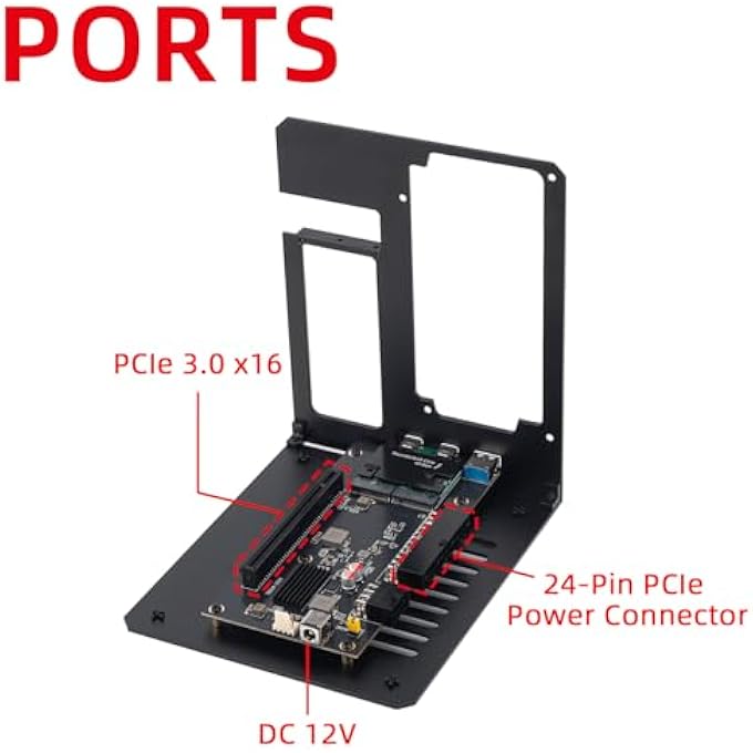rayihni THUNDERBOLT 3/4 EGPU ENCLOSURE COMPATIBLE WITH USB4