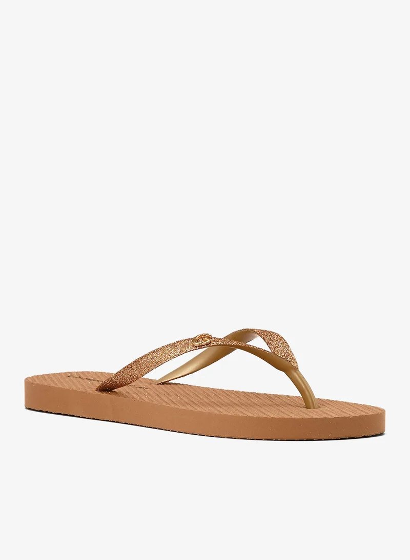 Carmen Steffens Golden Shine Flip-Flop