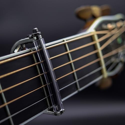 PAIGE Guitar Capo for Acoustic Guitar 6 String – Premium Capo for Acoustic | Easy-Adjust Capo for 6 String Guitar | Ultra Thin, Buzz-Free Design | Ideal Guitar Capo for Acoustic Players - Image 4