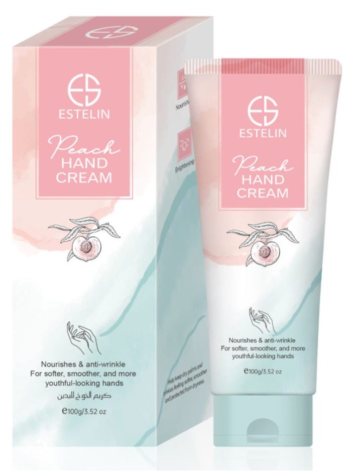 إستيلين كريم لليدين بالخوخ 100 جرام - Image 1