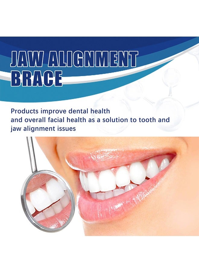 EELHOE Jaw Adjustment Bracket - Teeth Aligners for Straightening Teeth - Correcting Chin Retraction - Crooked Teeth - Malformed Buck Teeth - Oral Care Brace - Bruxism Night Guard - Image 4