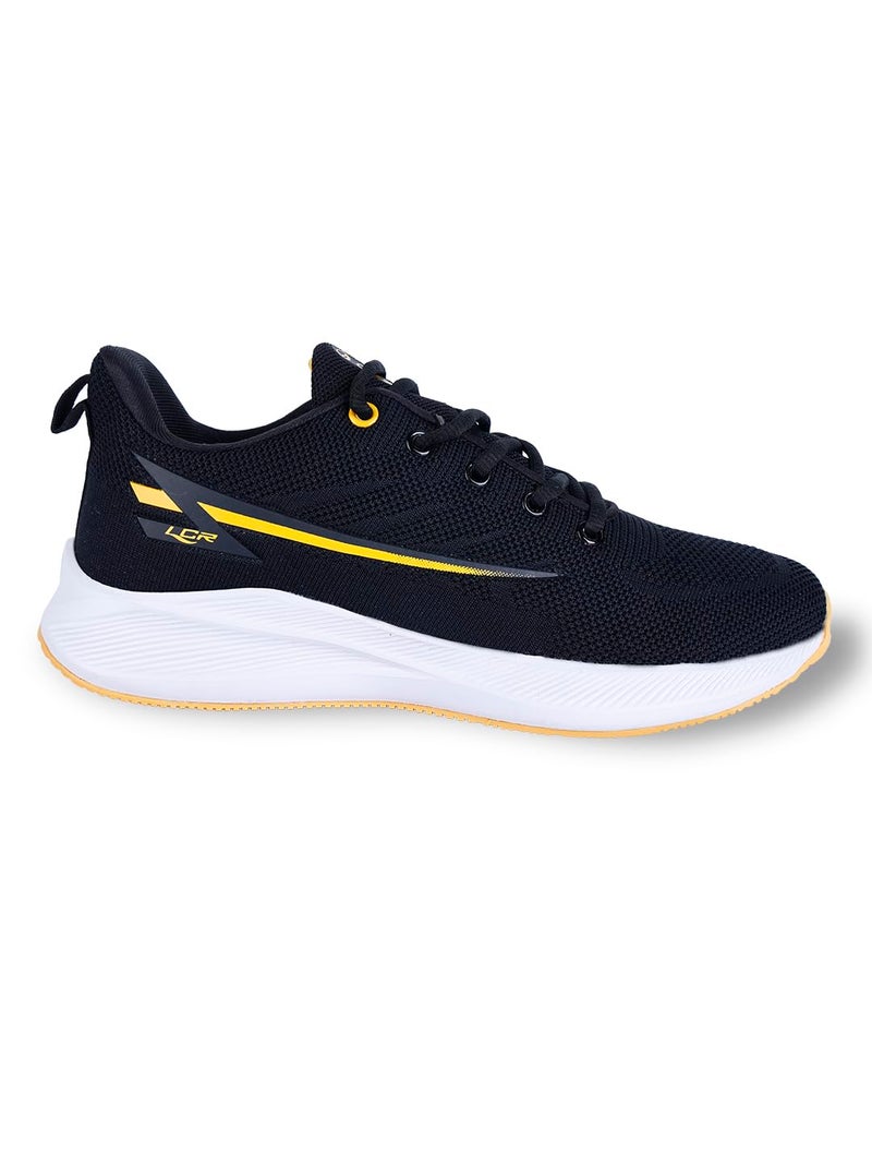 Lancer Mens BOSS-2BLK-MSTD Black Running Shoe, 9 - Image 2