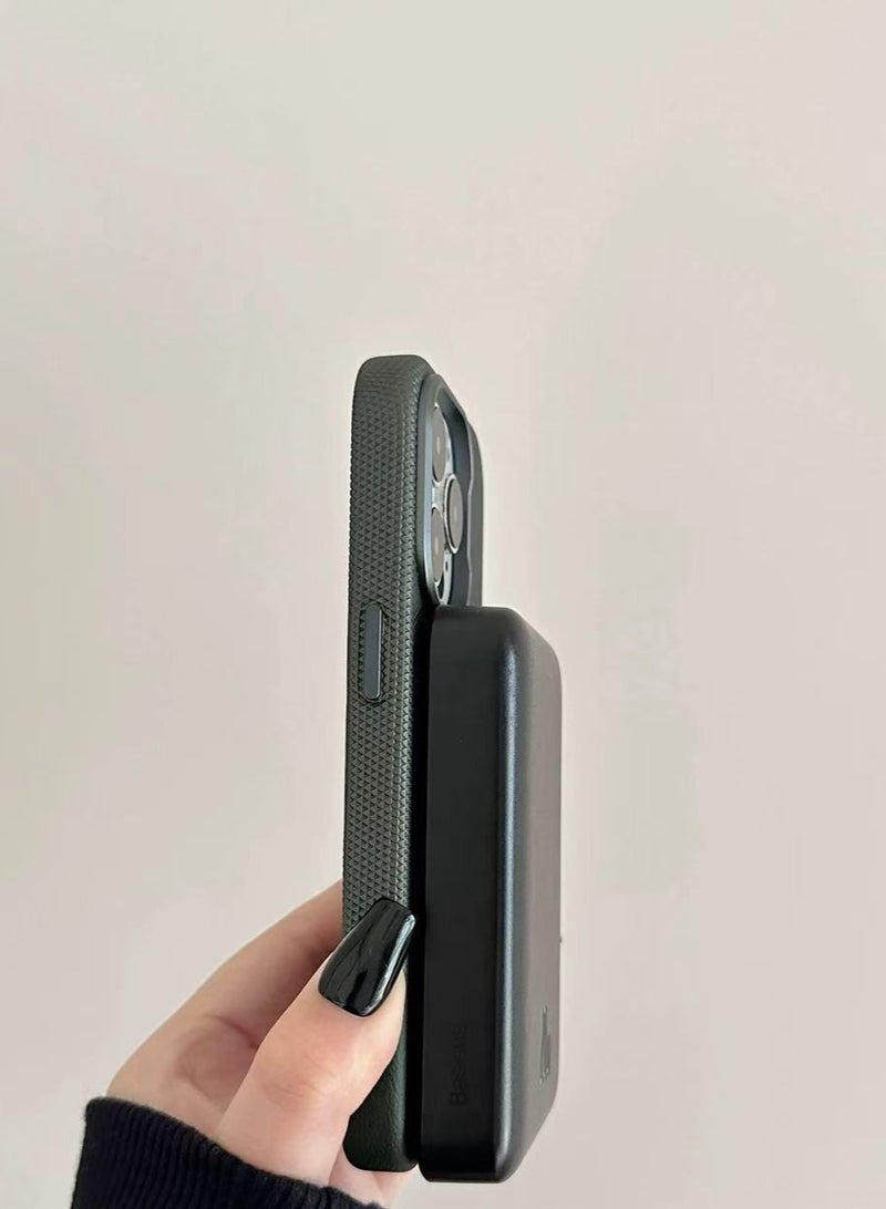 iPhone 16 Pro Max Magsafe Case/ Hybrid Case /Compact Design / Durable Back Cover - Black