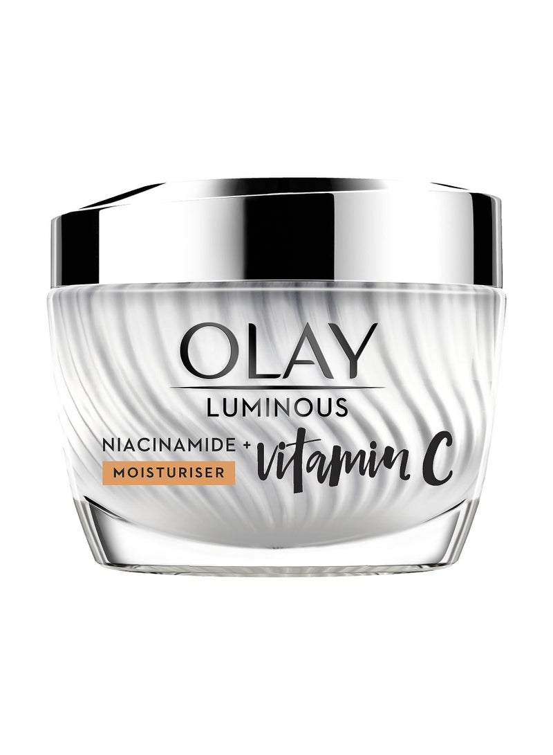 Olay Luminous Moisturizing Face Cream with Niacinamide and Vitamin C 50g