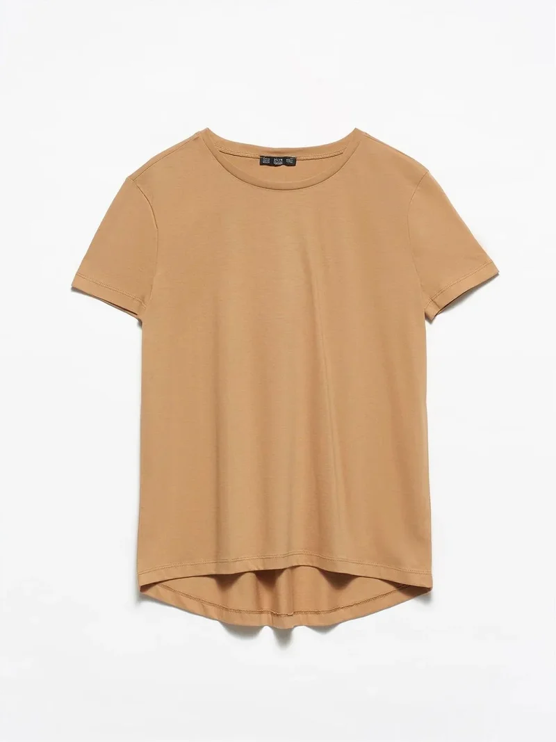 ديلفين Dilvin Women's Cotton Crew Neck T-Shirt