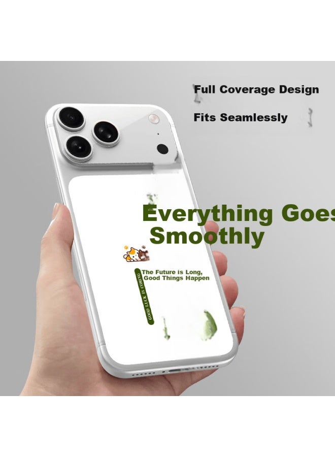 Smorss Matte Back Film For Iphone 17 Pro, New Camera Lens Protective Sticker, Anti-fingerprint And Scratch-resistant Back Cover