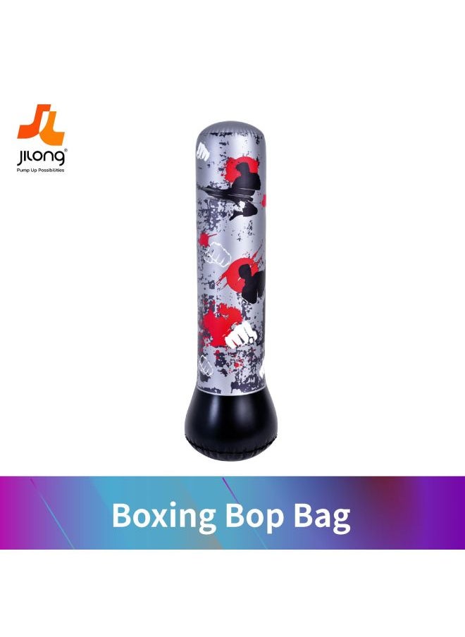 JILONG Direct PVC Inflatable Tumbler Boxing Target Toy Ocean Ball Inflatable Cup Holder-Color:Boxing Tumbler (Φ35cm * 120cm)53017-Specifications:Dimensions See Detail Page  - Image 2