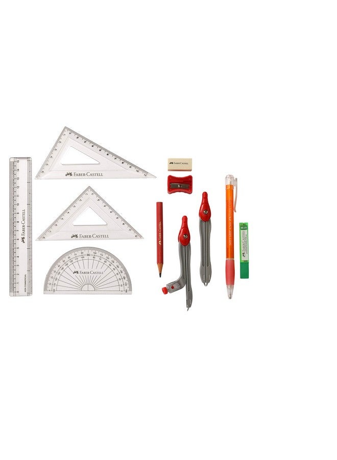 FABER-CASTELL Faber-Castell Centroid - Mathematical Drawing Instrument Box, Ink black  - Image 2