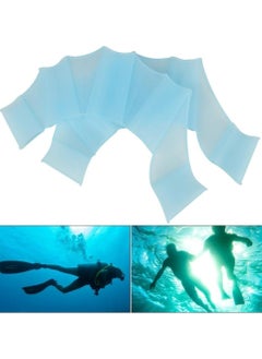 CMGTYYD Silicone Swimming Hand Webbed, Silicone Swimming Gloves, Silicone Material Three Sizes Comfortable Soft Elastic Swimming Equipment, Suitable For Competitive Swimming, Surfing, Body Surfing, Etc  - Image 3