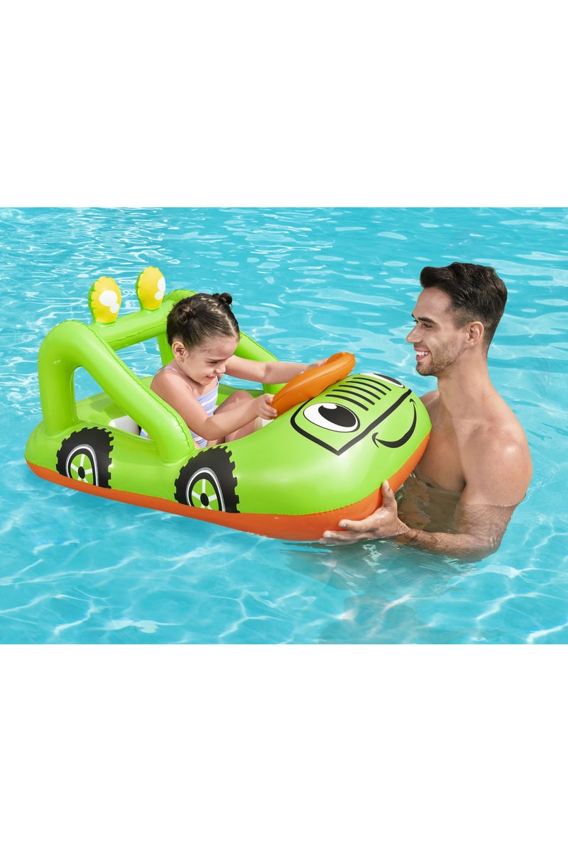 Bestway Baby Boat Lil Navigator, Assorted 1 Piece (Style & Color May Vary) | Inflatable Baby Float | Baby Pool Float | Summer Water Toy | Pool & Beach Toy - Image 3