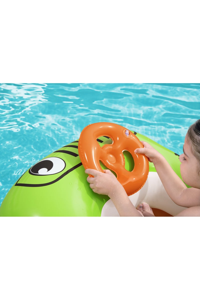Bestway Baby Boat Lil Navigator, Assorted 1 Piece (Style & Color May Vary) | Inflatable Baby Float | Baby Pool Float | Summer Water Toy | Pool & Beach Toy - Image 4