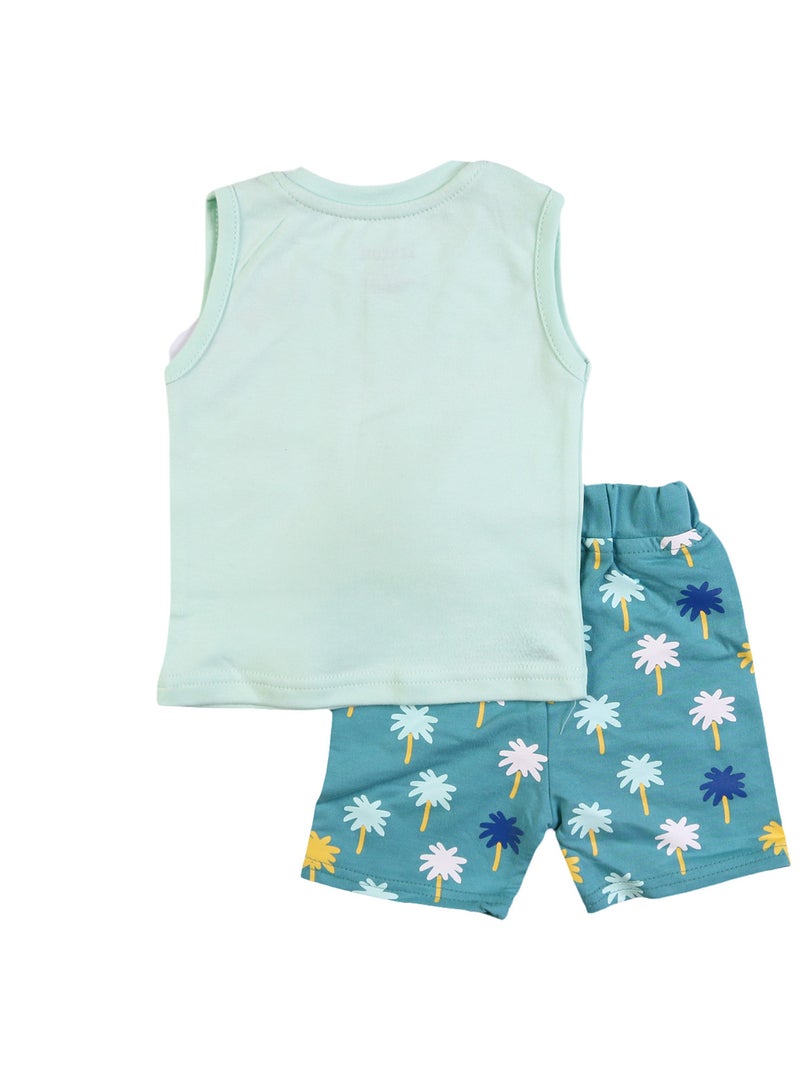 Zercon Summer Pajama Set for Newborn Babies  6360 - Image 3