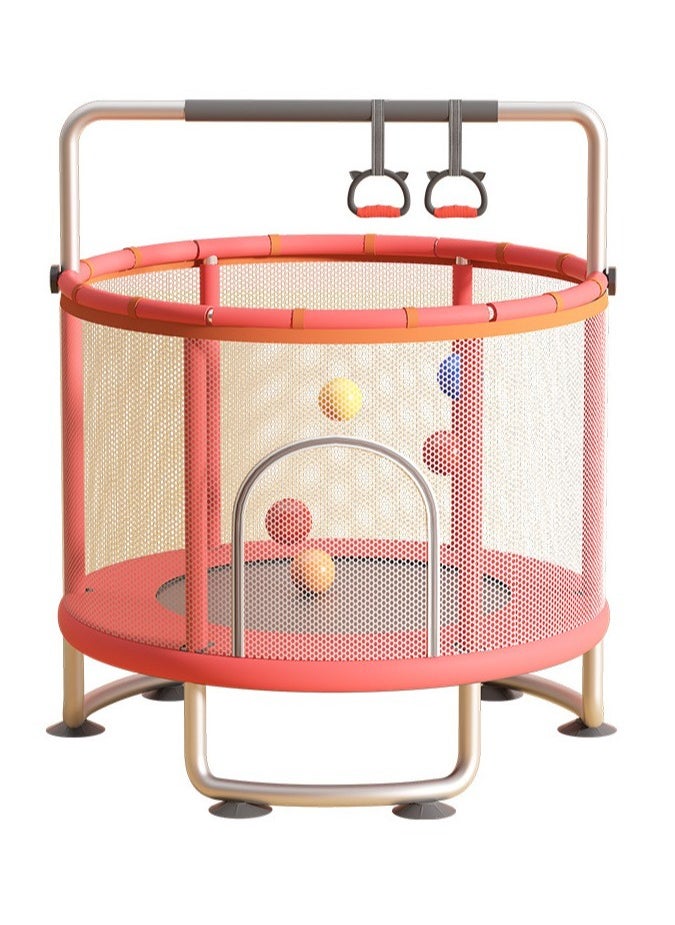 Generic Fence-Net Elastic Trampoline, Indoor and Outdoor Children's Elastic Trampoline, Safety Fencing Net Small Fitness Trampoline Toy.  - Image 2