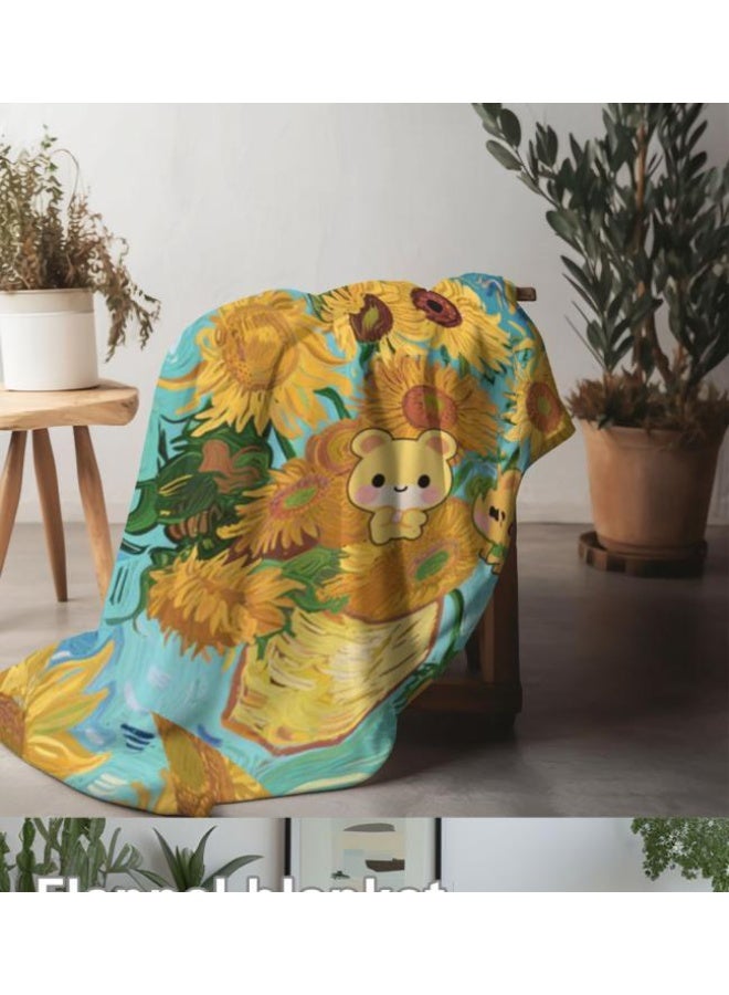 عام بطانية رقيقة من الفانيلا (حرارة ومريحة، ومناسبة للنوم واستخدام اللعبة والغبار والرمل) 150 سم * 200 سم - 88 - Image 3