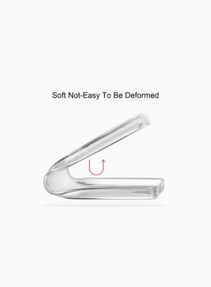 Techie Xiaomi Poco X4 Pro 5G TPU Soft Corner Ultra Slim Clear Case Shockproof Anti Fingerprint Transparent Protective Back Cover - Image 5