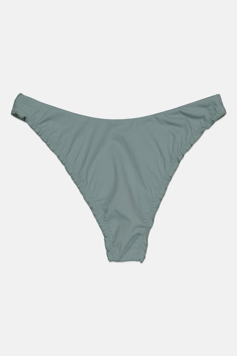 oysho بيكيني سفلي نسائي سادة، أخضر - Image 2