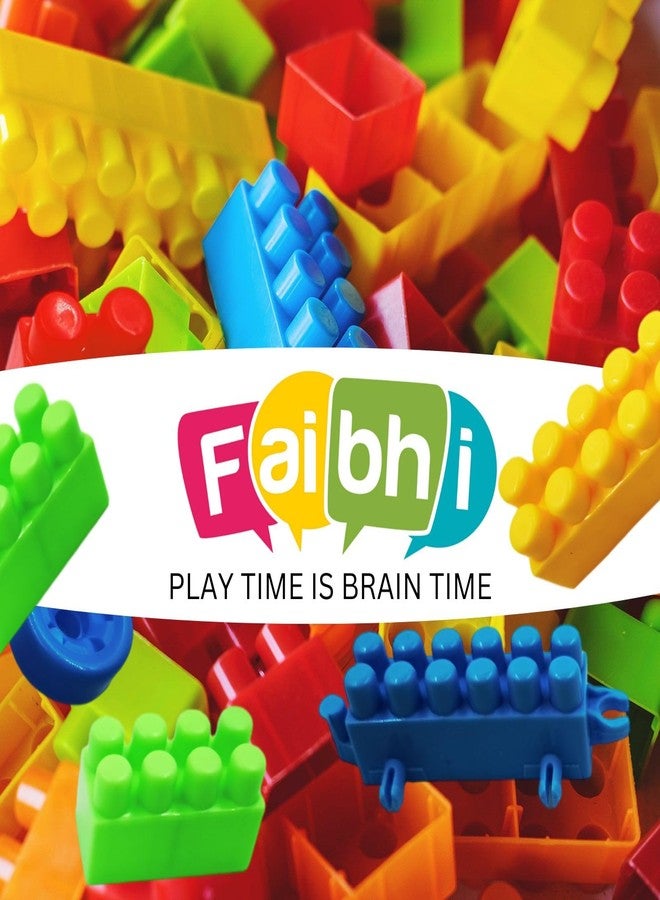 FAIBHI Building Block Set with Storage Container. Entertaining|Educational & Innovative Learning Toy for Kids| Puzzle Shape Assembly | Colorful Toy Set for Children of +3 Years. (Medium Block_250 pcs) - Image 4
