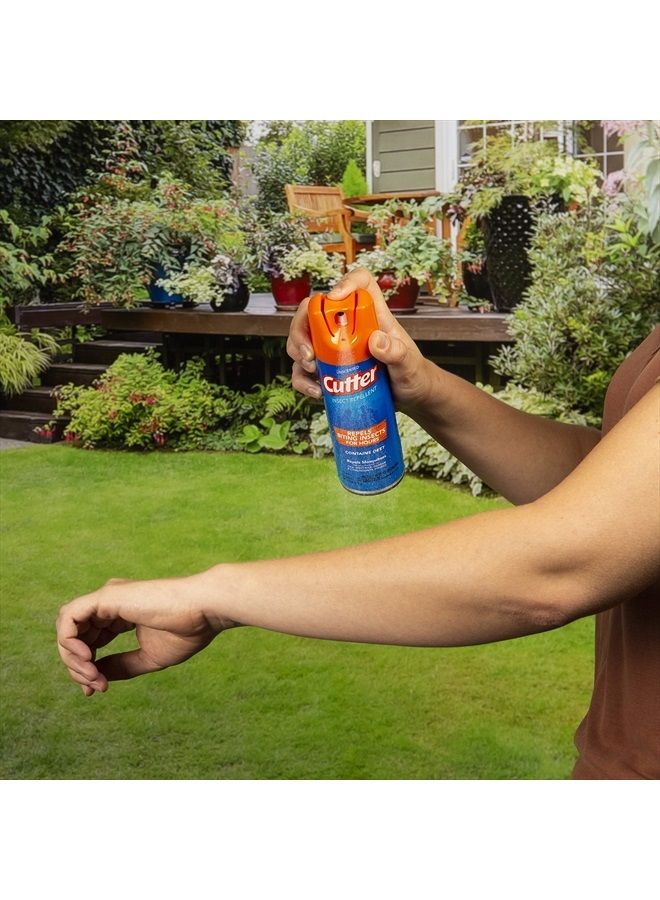 Cutter Unscented Cutter Insect Repellent, Aerosol, 6-Ounce, Clear - Image 3