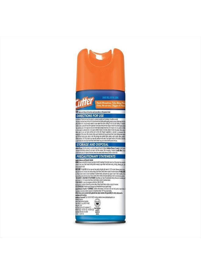 Cutter Unscented Cutter Insect Repellent, Aerosol, 6-Ounce, Clear - Image 2