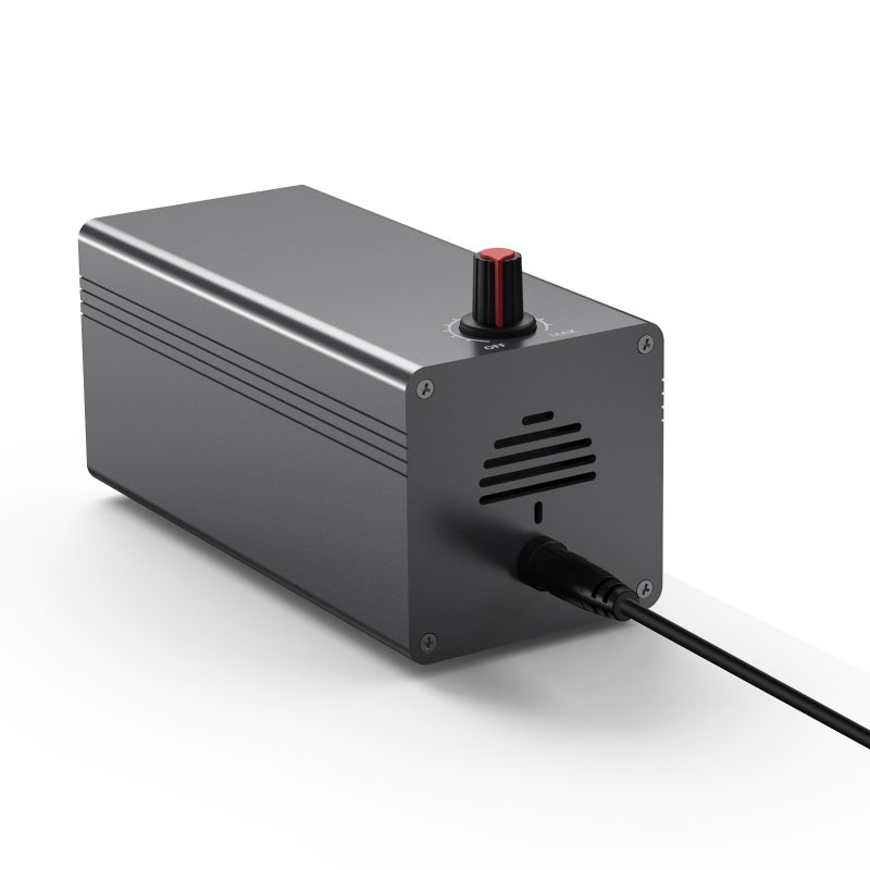 Air Assist Pump: UK Plug, Adjustable 0-30L/Min Flow, High Durability Aluminum Alloy - Low Noise 32dB Design, Stable Air Output for Engraving Cutter Machines - Image 3