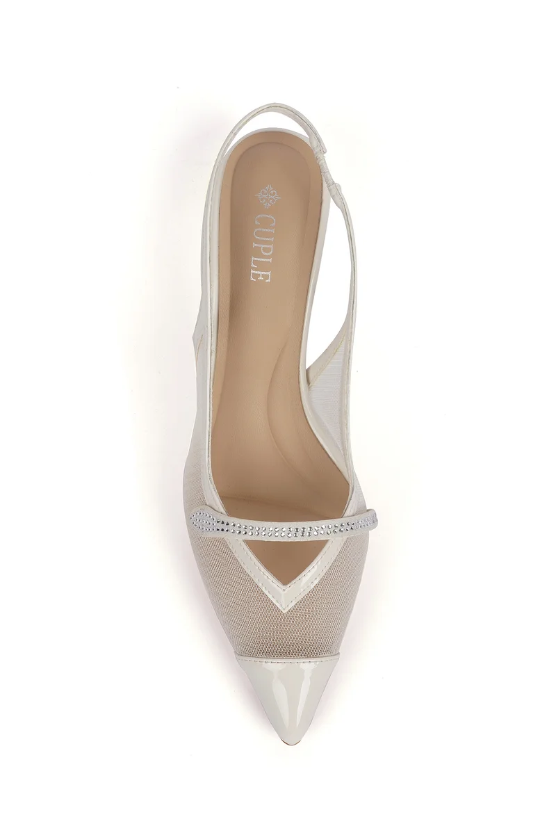 Cuple Womens slingback pump