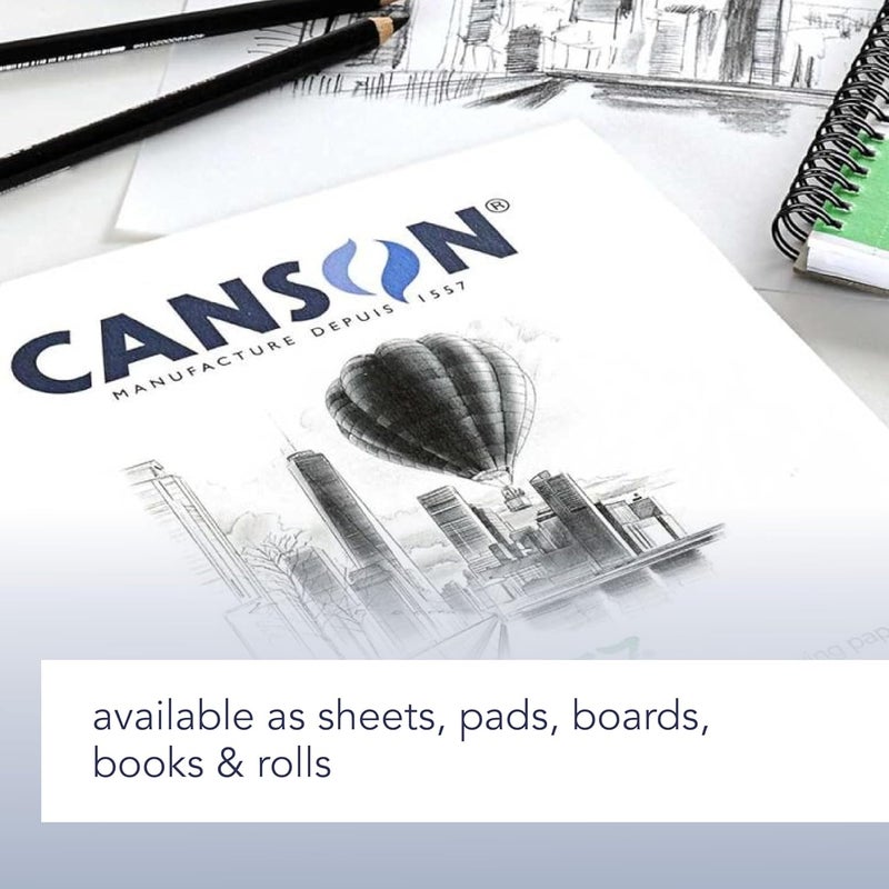 Canson Artist Series Field Drawing Book Side Wire Bound 9x12 inches 60 Sheets  Professional Art Paper for Marker Pen Ink Pencil - Image 5