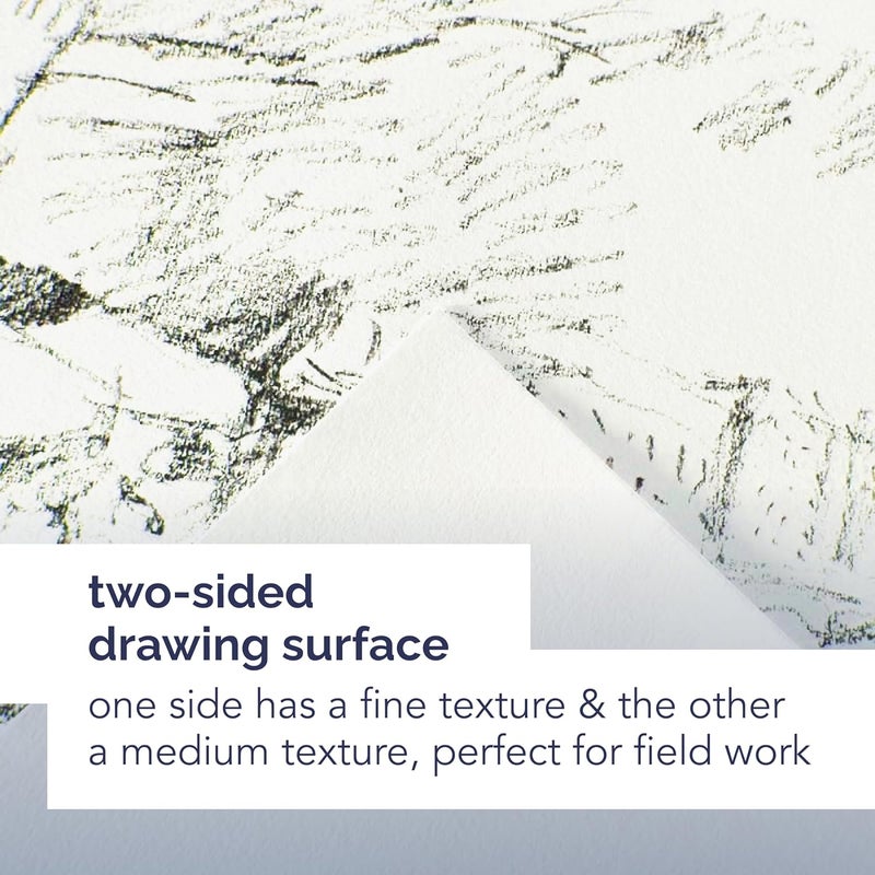 Canson Artist Series Field Drawing Book Side Wire Bound 9x12 inches 60 Sheets  Professional Art Paper for Marker Pen Ink Pencil - Image 2