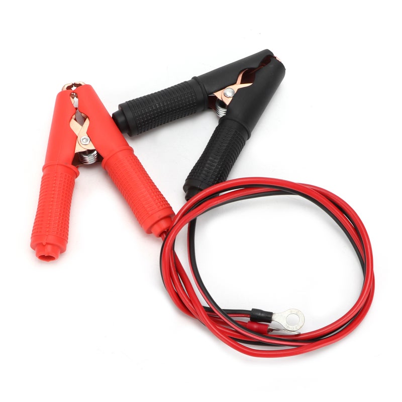 30A Battery Clamp Cable 12-24V Premium Metal Clips - Corrosion Resistant Battery Clip Cable with Anti-Aging Rubber for Inverter Audio Equipment - Image 2
