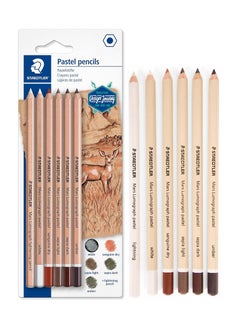 STAEDTLER 6-Piece Lumograph Pencils Pastel Colours  - Image 1