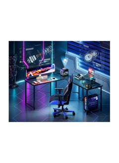 ACPLAY L-Shaped Gaming Desk With Monitor Stand - Computer Desk For Home Office, Corner Desk Table, Sturdy Writing Workstation 50.4X18.9X29.9 Cm  - Image 3
