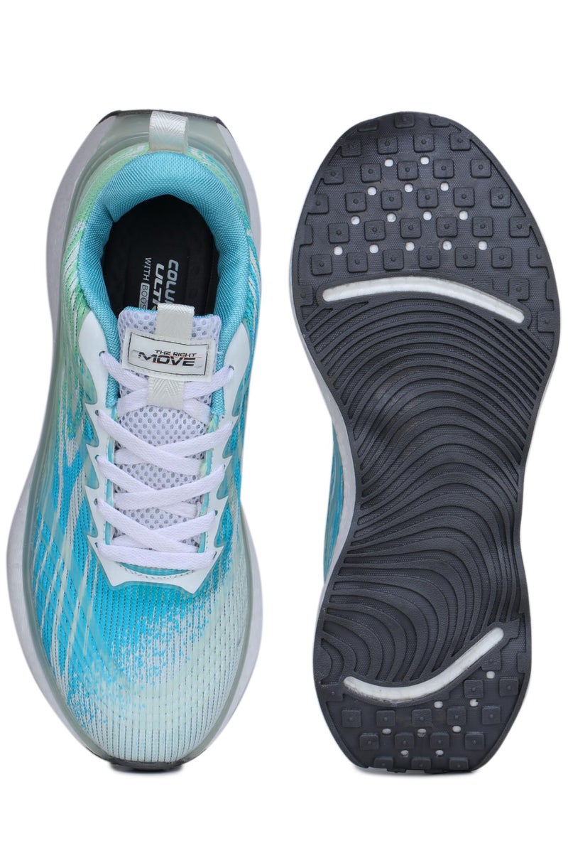 Columbus Viper Sports Shoes - Running Shoes|Walking Shoes| Training & Gym Shoe | Outdoors Shoe for Men (Aqua & Green), UK 8 - Image 5