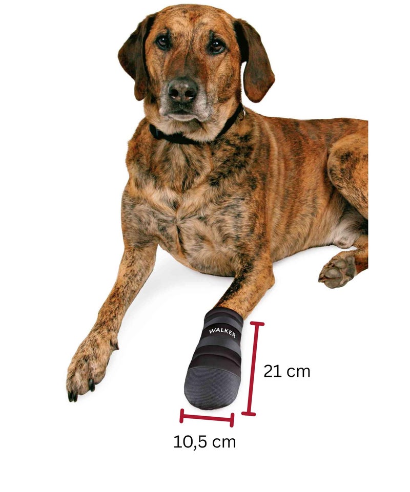 Trixie Walker Care Protective Boots, XXL, 2 Pcs., Black - Image 3