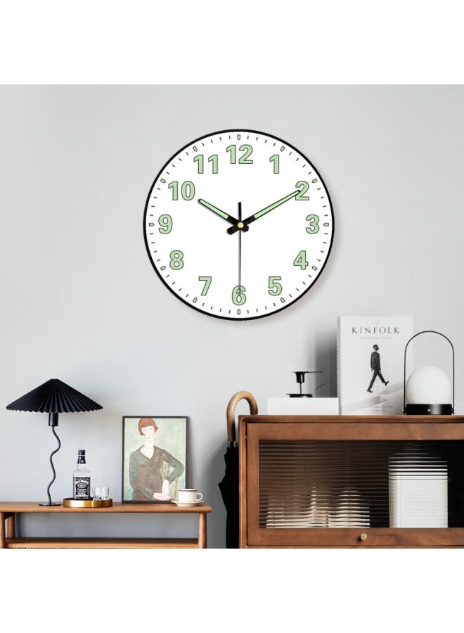 Peng Chuang Pengchuang Luminous Wall Clock Creative Clock Living Room Quartz Clock Home Clock Light Luxury Modern Wall Clock Hanging Table Hanging Wall - Image 4