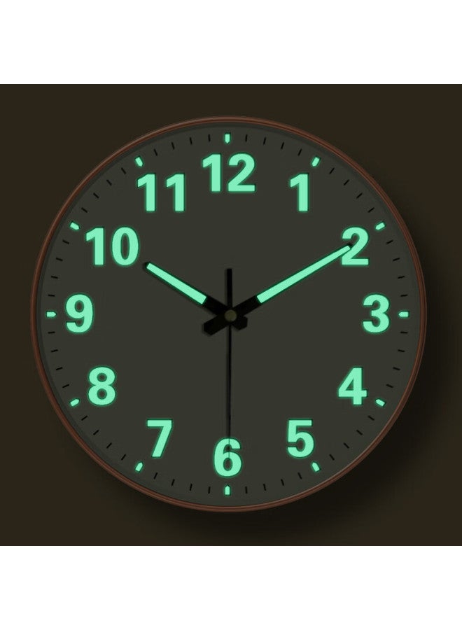 Peng Chuang Pengchuang Luminous Wall Clock Creative Clock Living Room Quartz Clock Home Clock Light Luxury Modern Wall Clock Hanging Table Hanging Wall - Image 1