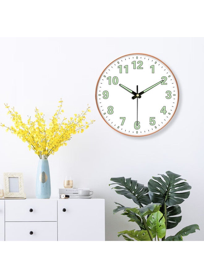 Peng Chuang Pengchuang Luminous Wall Clock Creative Clock Living Room Quartz Clock Home Clock Light Luxury Modern Wall Clock Hanging Table Hanging Wall - Image 3