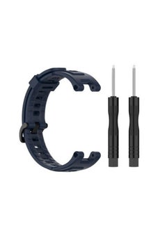 Sikai For Amazfit T-Rex Pro Silicone Replacement Strap Watchband With Dismantling Tools Blue  - Image 1
