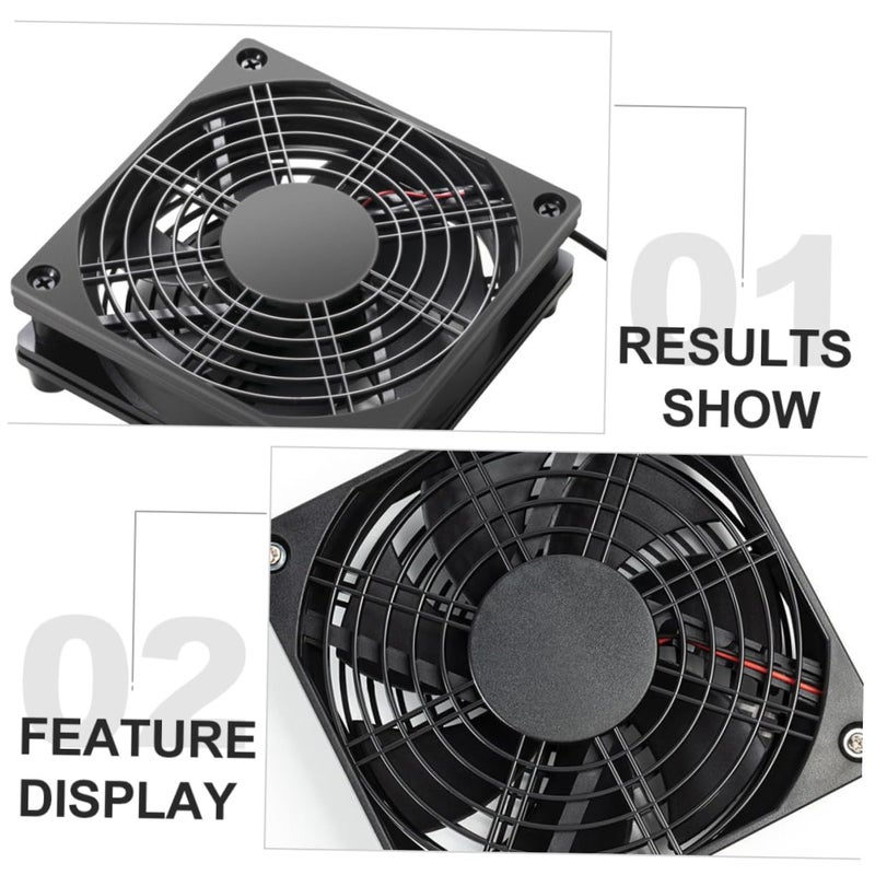 STOBOK 120mm 5V USB Computer Case Cooling Fan Quiet Exhaust Ventilation For PC Overheating Protection - Image 5