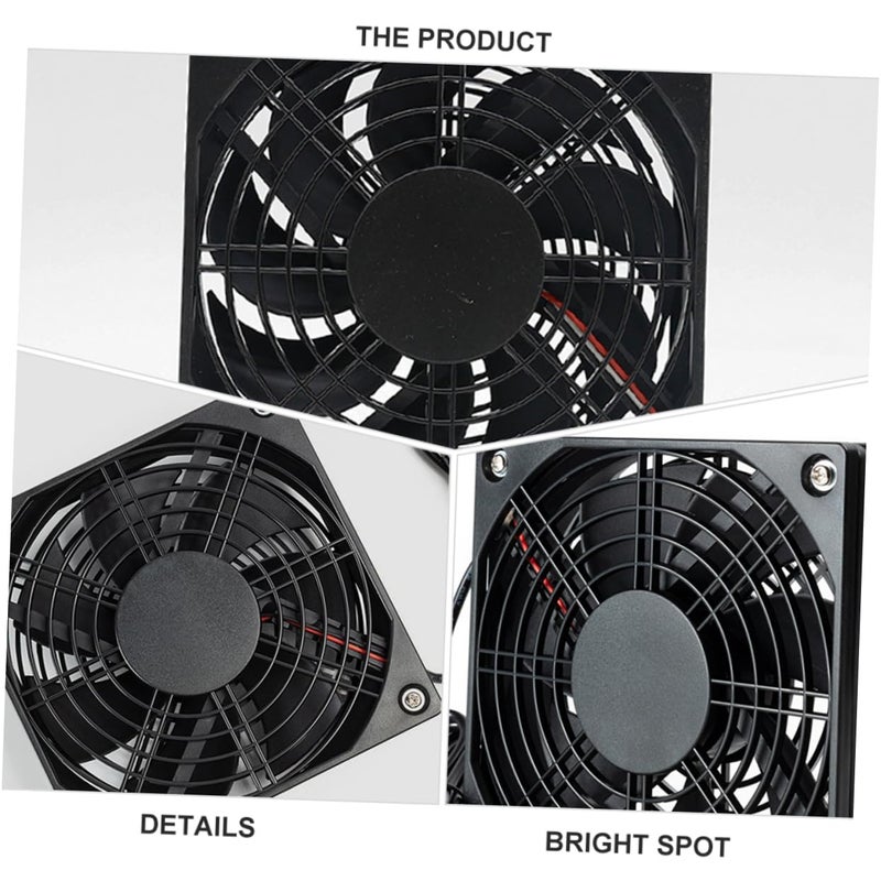 STOBOK 120mm 5V USB Computer Case Cooling Fan Quiet Exhaust Ventilation For PC Overheating Protection - Image 4